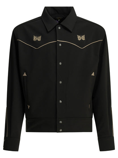 "Piping Cowboy" overshirt jacket Jackets and Coats