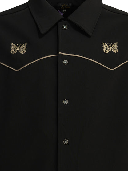 "Piping Cowboy" overshirt jacket Jackets and Coats