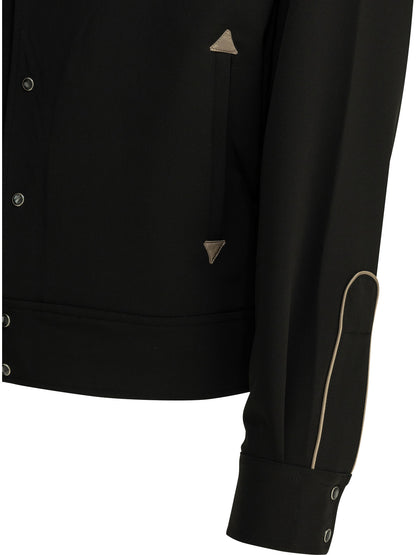 "Piping Cowboy" overshirt jacket Jackets and Coats