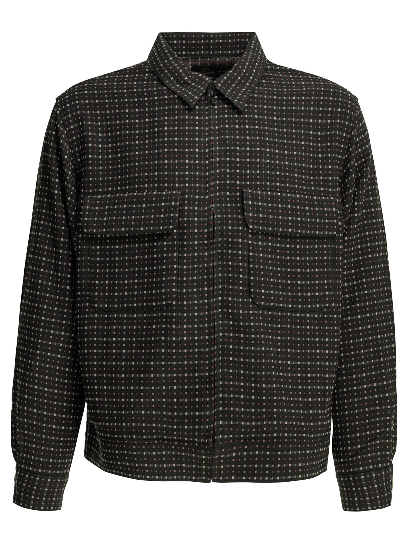 "Dobby Square" Lightweight jacket Jackets and Coats