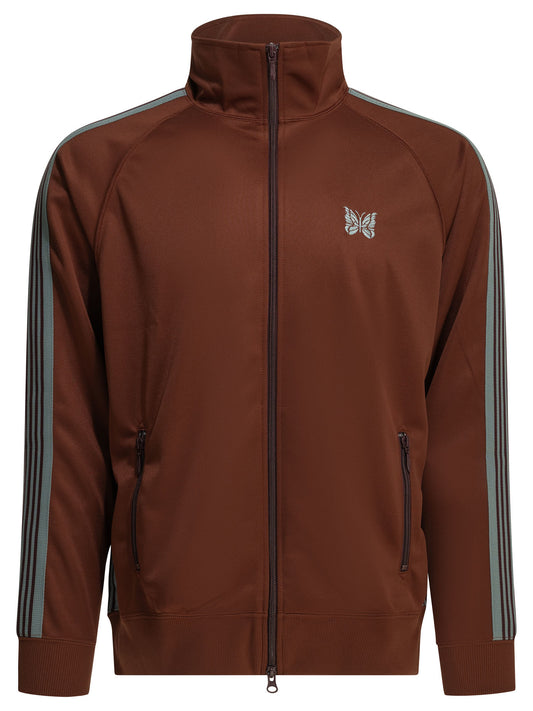 "Track Poly" zippered sweatshirt Sweatshirts