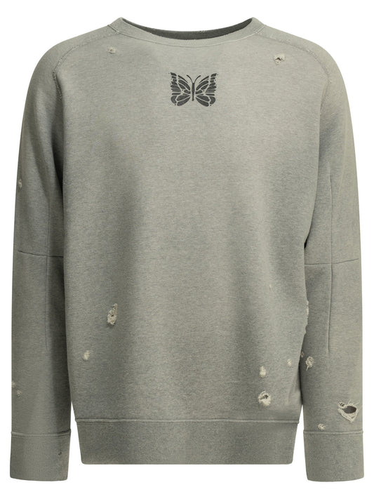 "Deconstructed" crewneck sweatshirt Sweatshirts