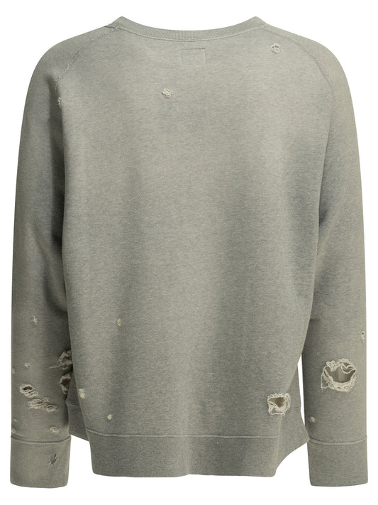 "Deconstructed" crewneck sweatshirt Sweatshirts