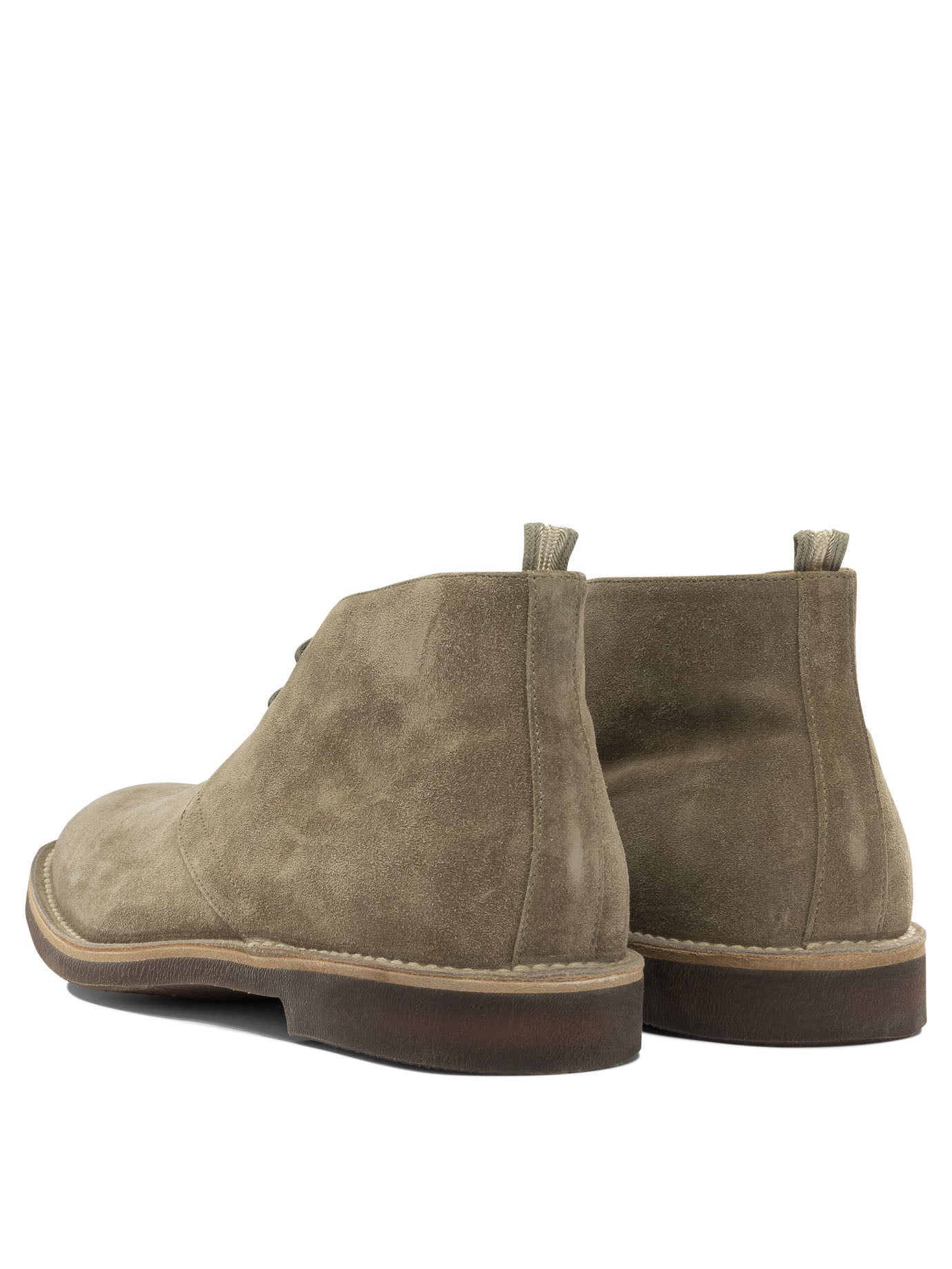 "Chukka" suede brogues Lace-Up shoes