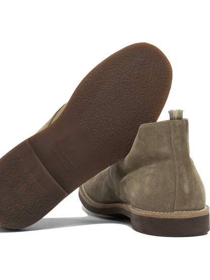 "Chukka" suede brogues Lace-Up shoes