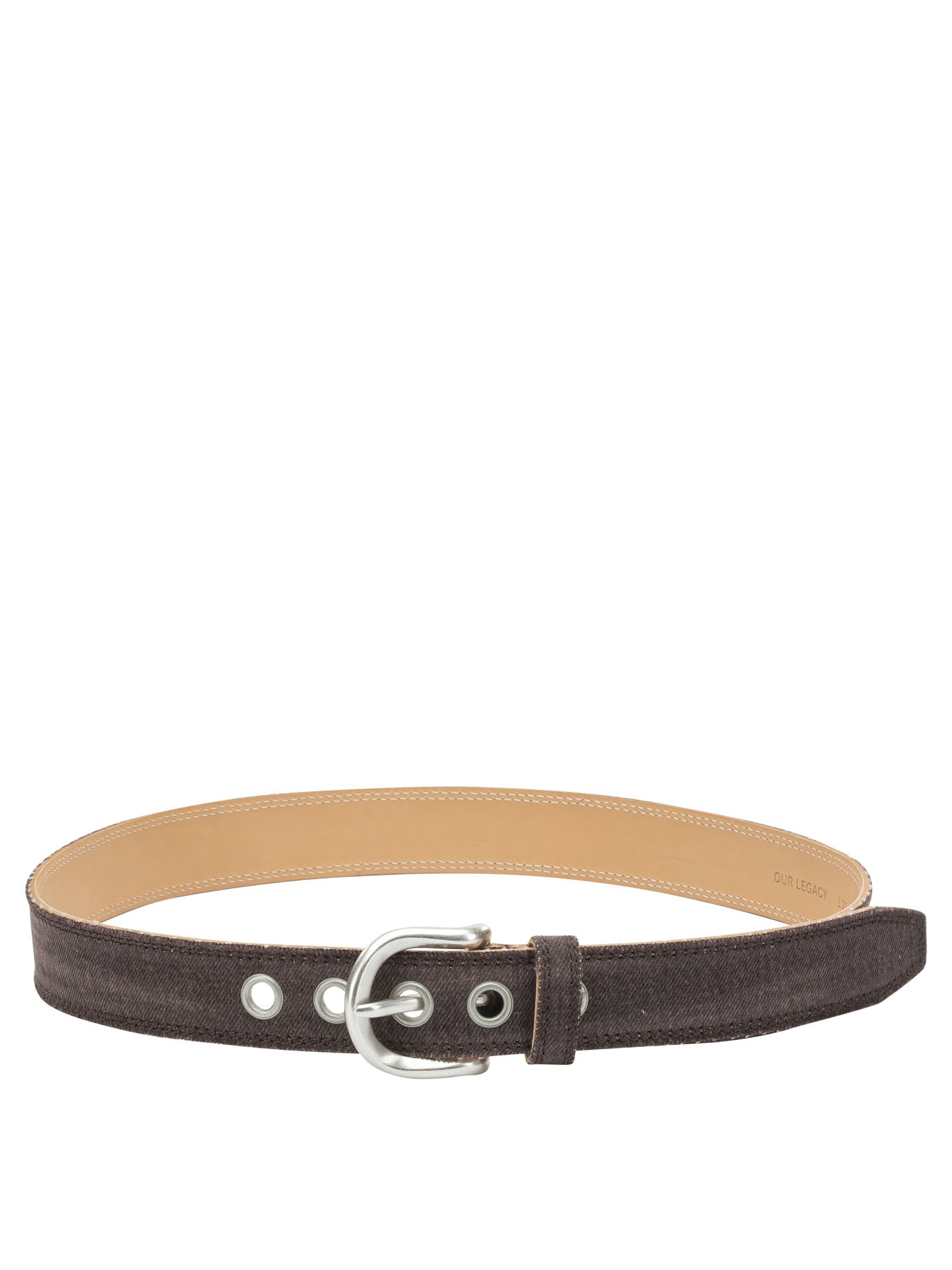 Denim and leather belt Belts