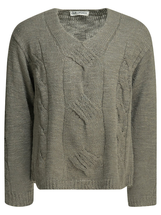 V-neck sweater Knitwear