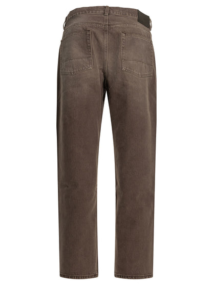 "Third Cut" Straight Leg Jeans Jeans