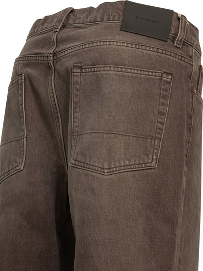 "Third Cut" Straight Leg Jeans Jeans