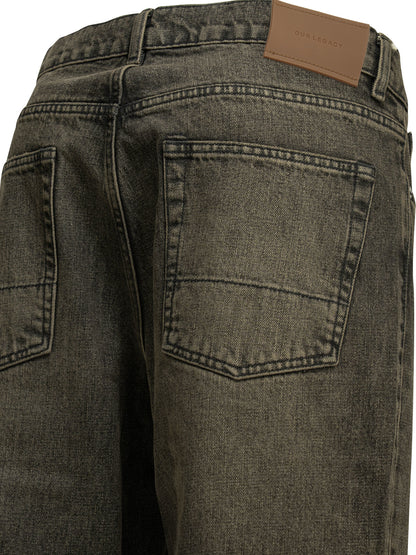 "Third Cut" Straight Leg Jeans Jeans