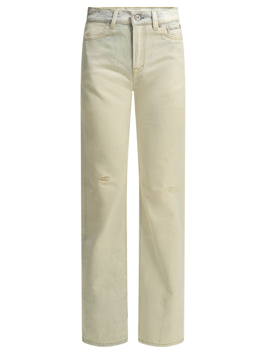 "Wata Cut" Straight Leg Jeans Jeans