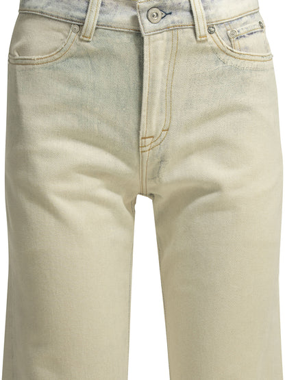 "Wata Cut" Straight Leg Jeans Jeans