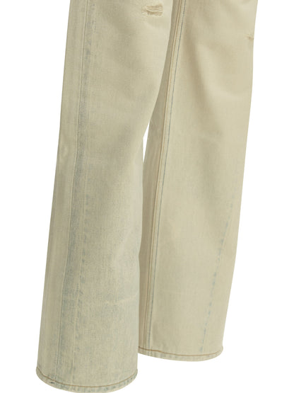"Wata Cut" Straight Leg Jeans Jeans