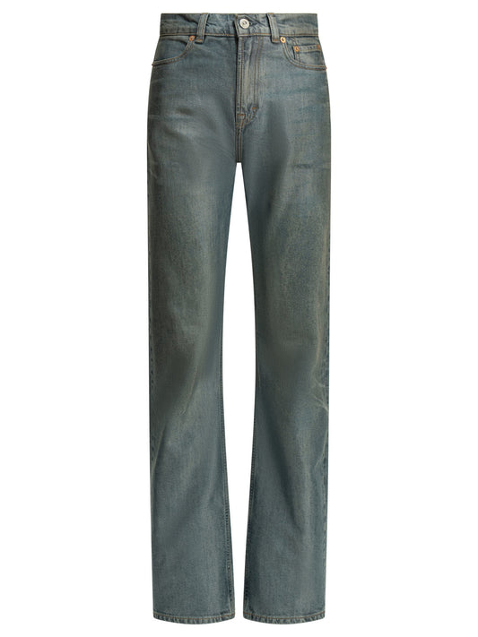 "Wata Cut" Straight Leg Jeans Jeans