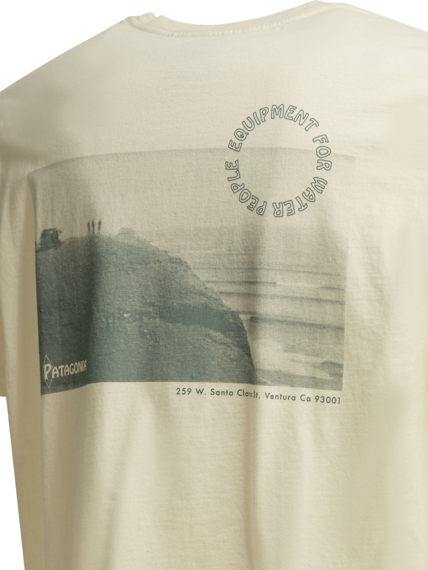 "M'S Water People Spotter" crewneck T-shirt T-shirts