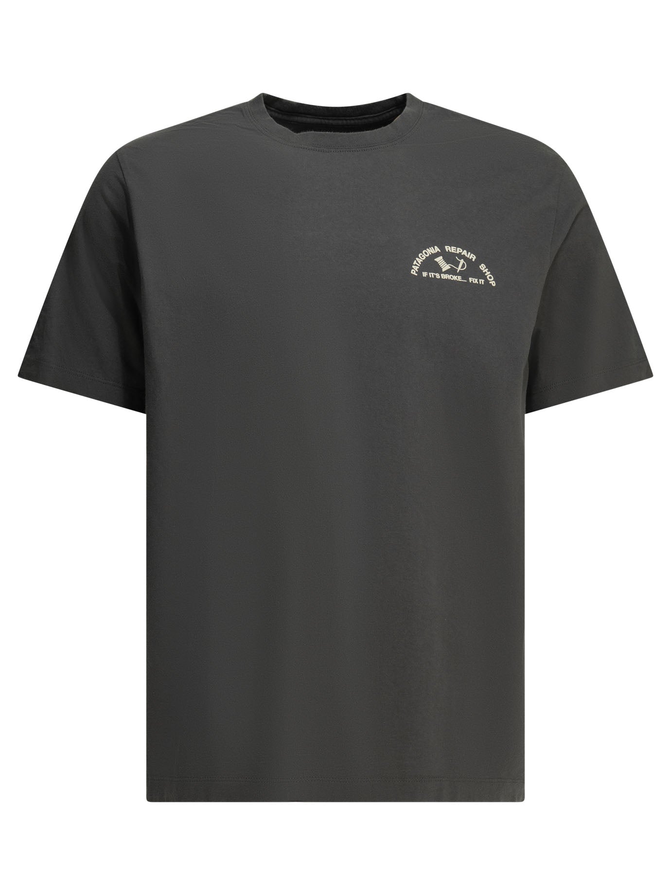 "Repair Shop" crewneck T-shirt T-shirts