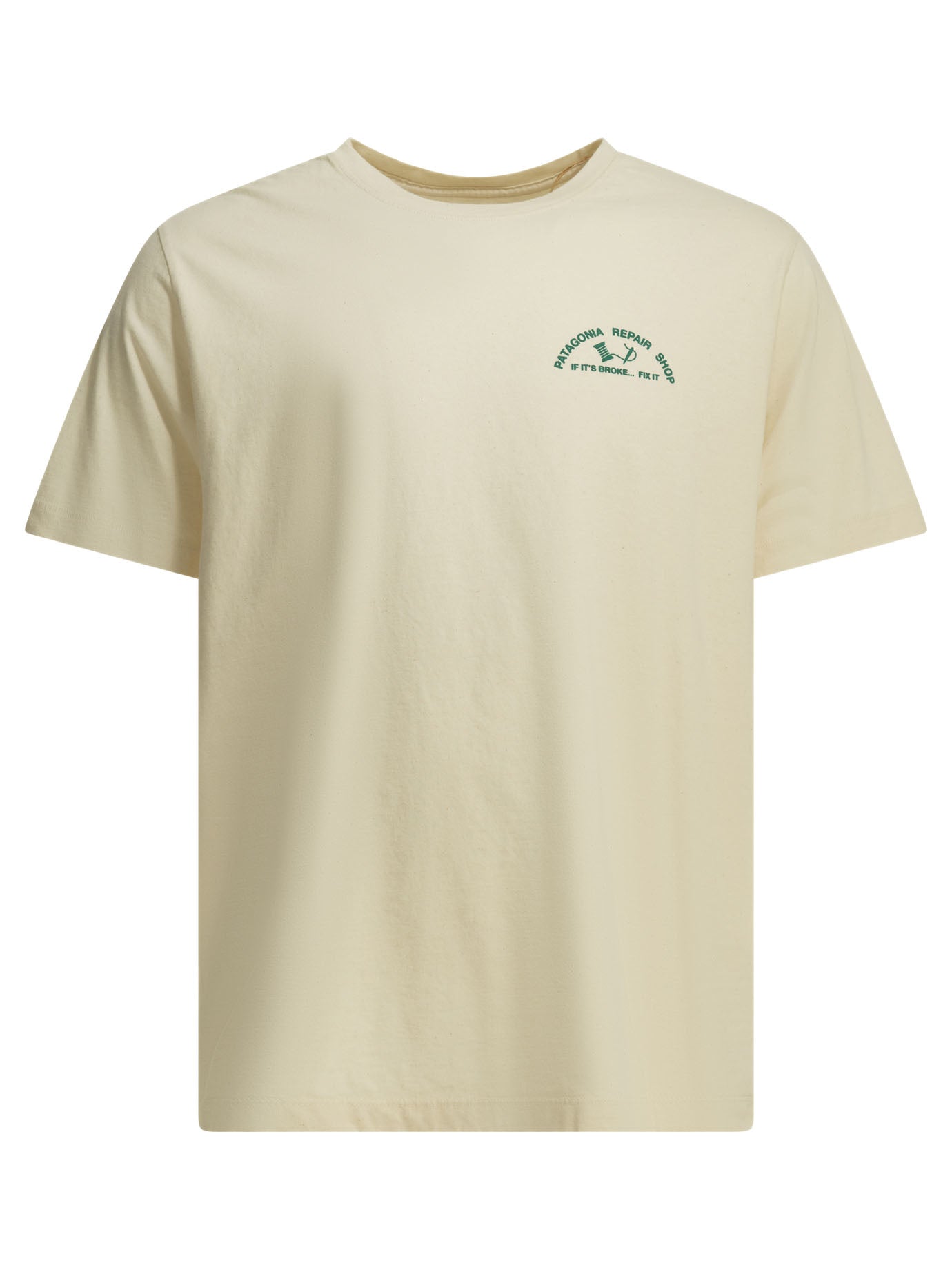 "Repair Shop" crewneck T-shirt T-shirts
