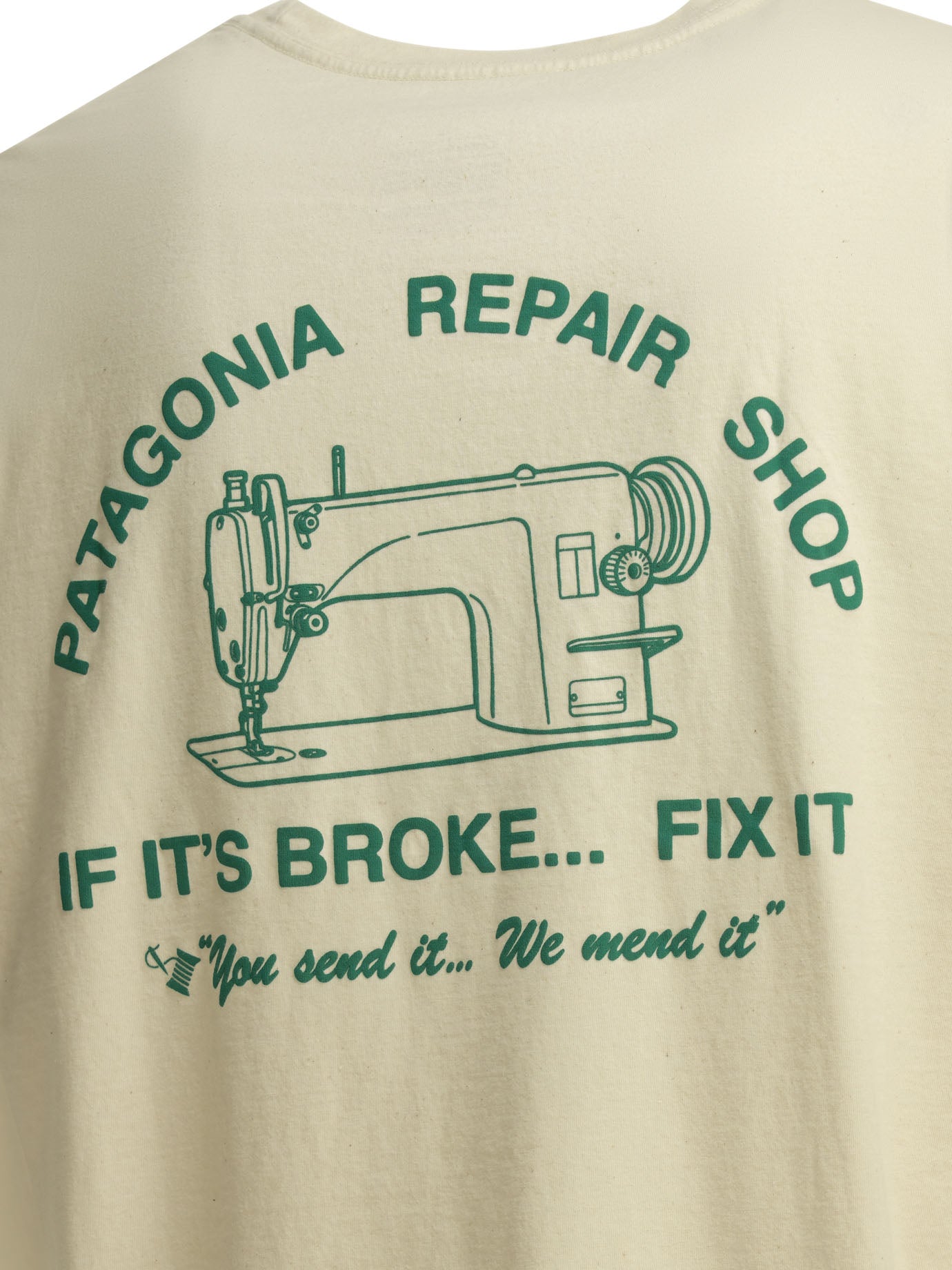 "Repair Shop" crewneck T-shirt T-shirts