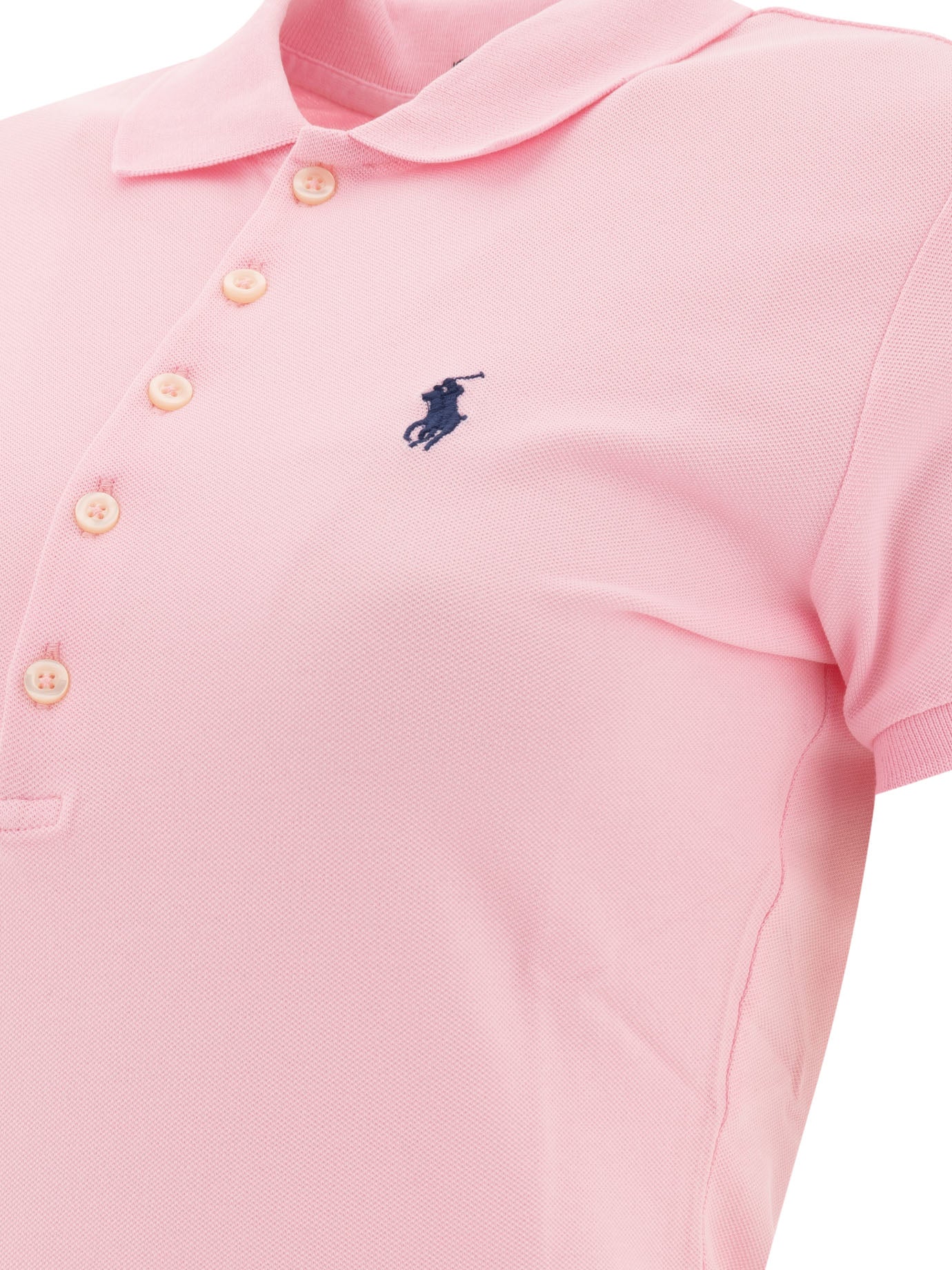 Cotton logo polo shirt Polo shirts