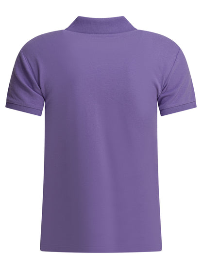 Slim-fit stretch polo shirt with logo Polo shirts