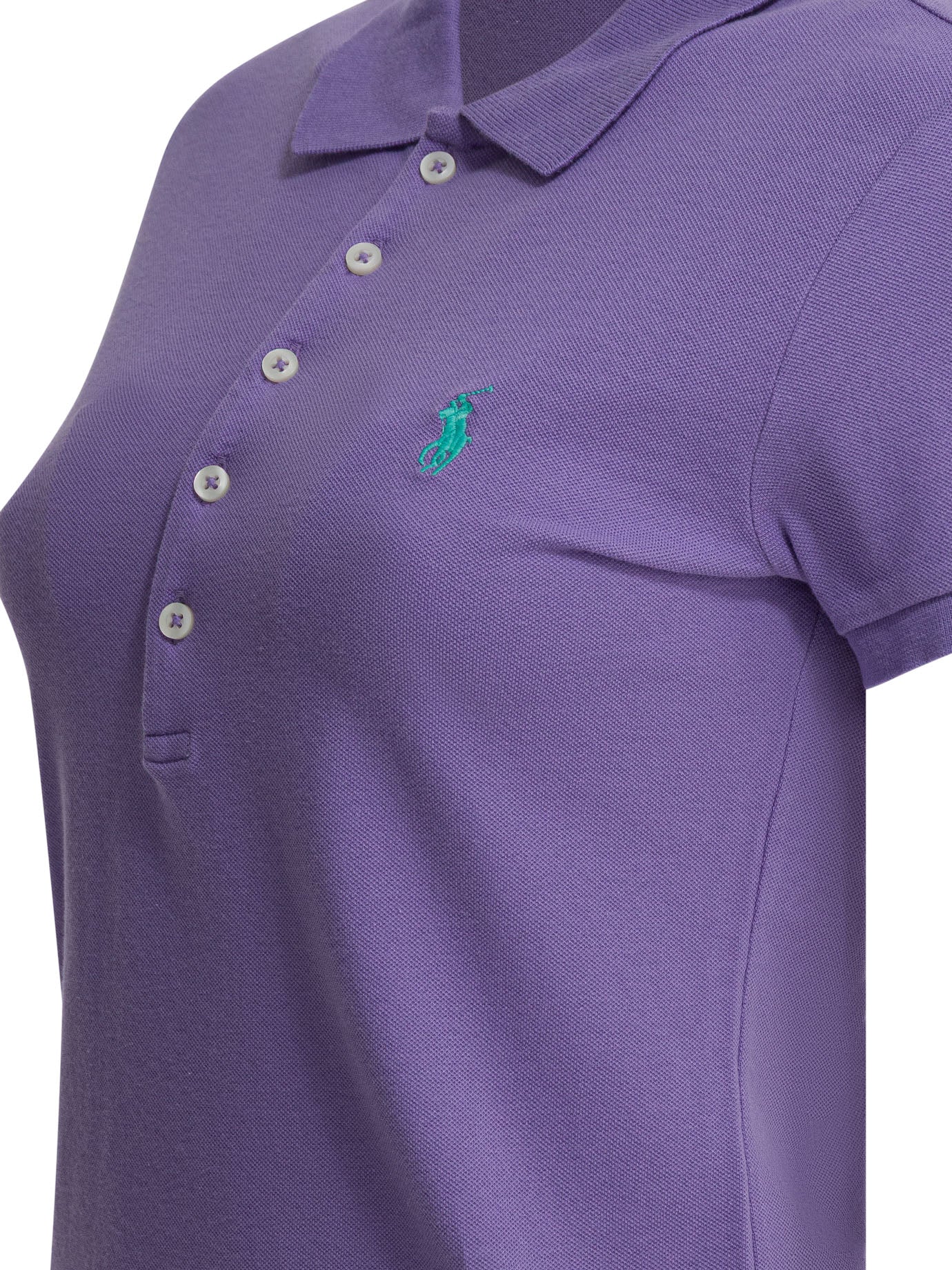 Slim-fit stretch polo shirt with logo Polo shirts