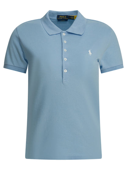 Polo shirt with buttons and logo Polo shirts