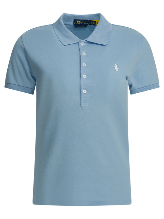 Polo shirt with buttons and logo Polo shirts