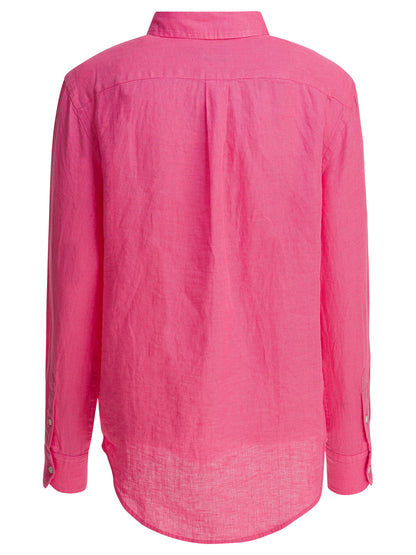 Classic-fit causal shirt with logo Shirts