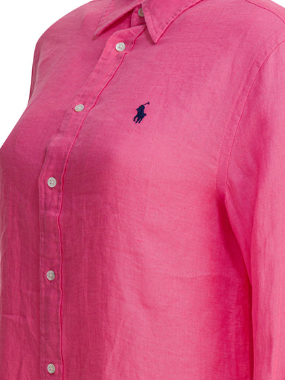 Classic-fit causal shirt with logo Shirts