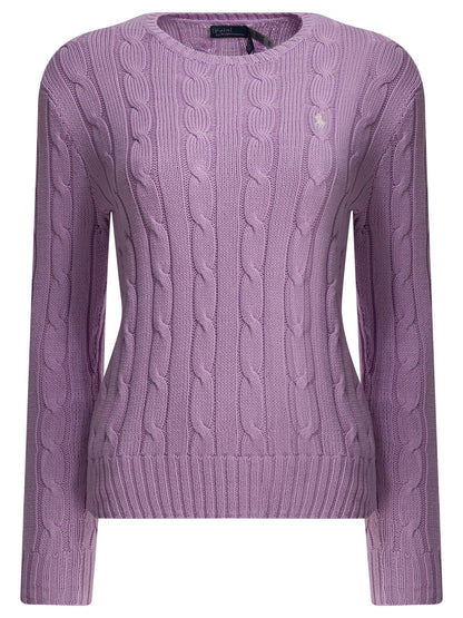 Crew-neck sweater with logo Knitwear