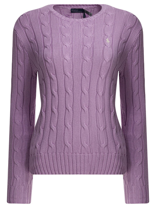 Crew-neck sweater with logo Knitwear