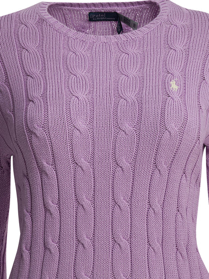 Crew-neck sweater with logo Knitwear