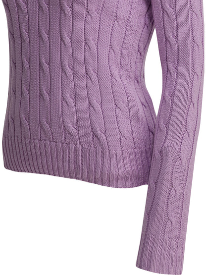 Crew-neck sweater with logo Knitwear