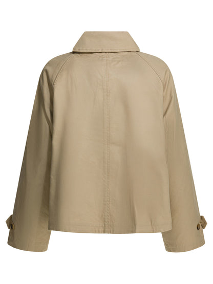 Cotton jacket with Pony Jackets and Coats