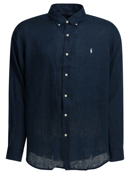 Custom-fit casual shirt with logo Shirts