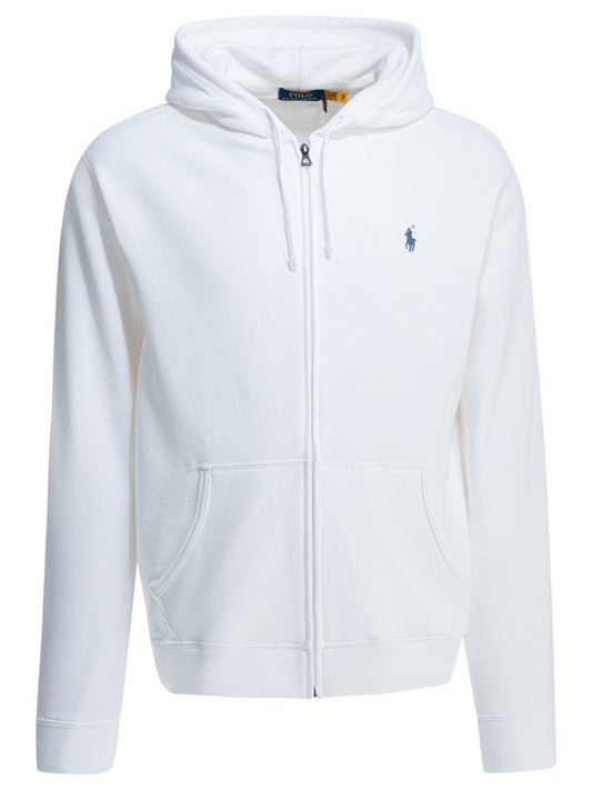 Full zip sweatshirt with logo Sweatshirts