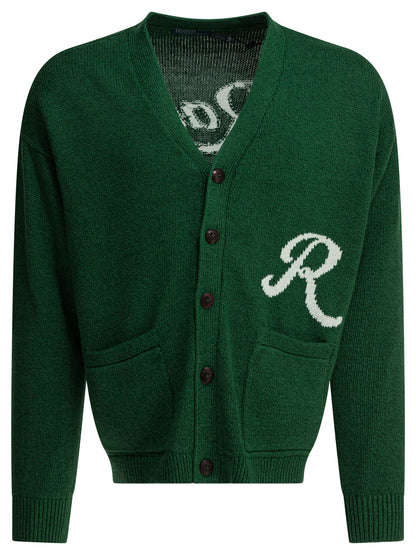 Cardigan with logo Knitwear