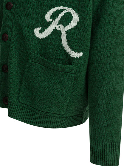 Cardigan with logo Knitwear
