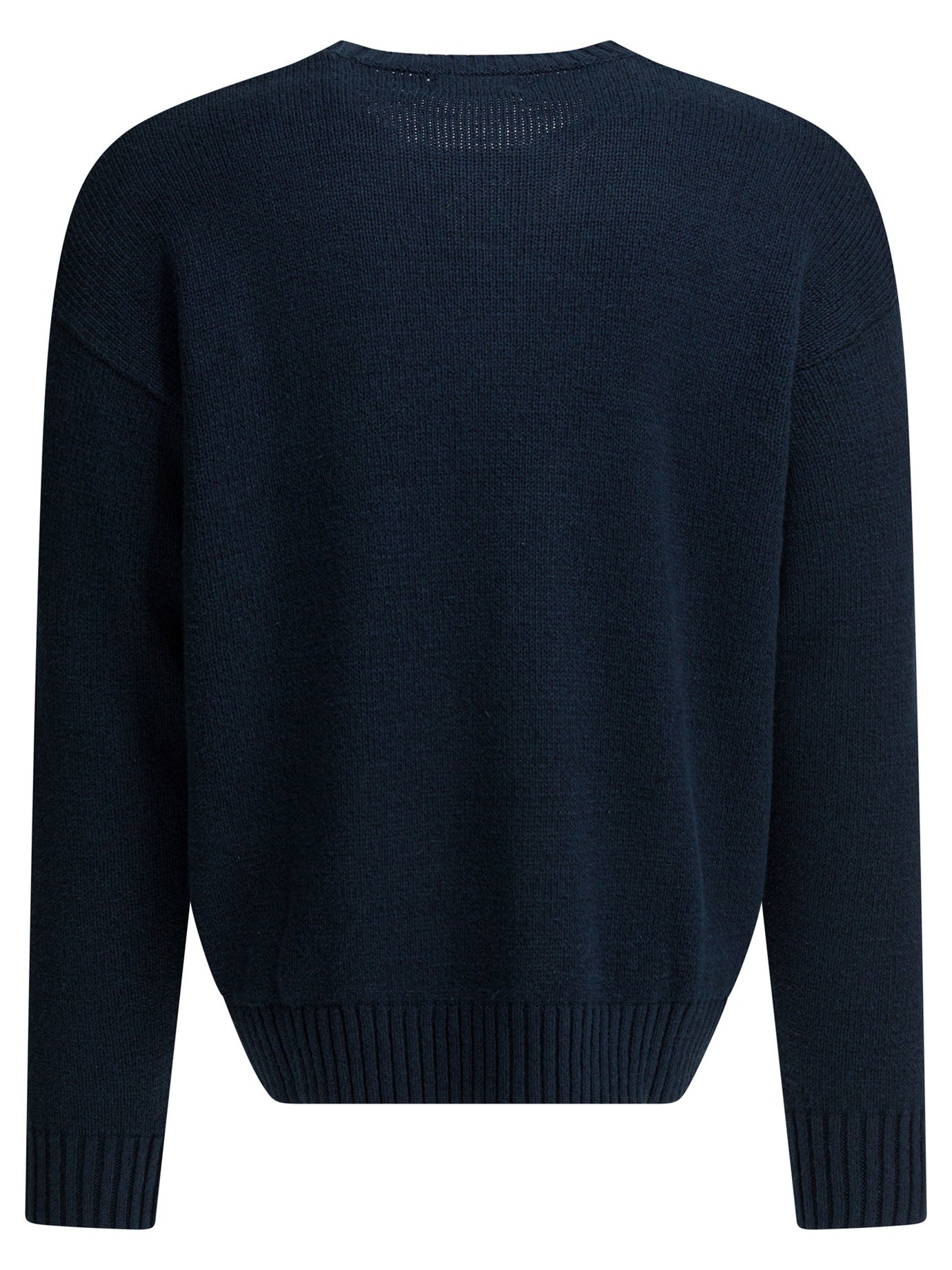 Crew-neck sweater with logo Knitwear