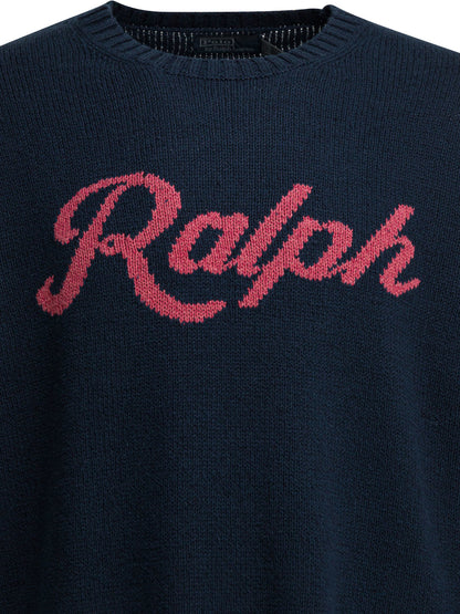 Crew-neck sweater with logo Knitwear