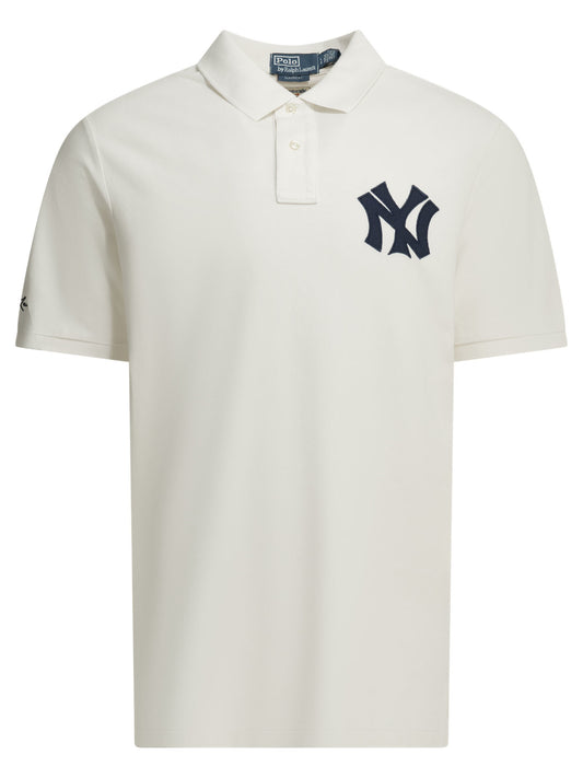 "Raplh Lauren x MLB Collection" button-down polo shirt. Polo shirts
