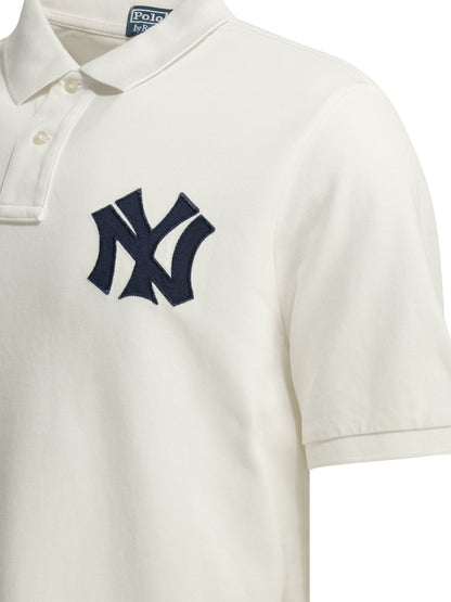 "Raplh Lauren x MLB Collection" button-down polo shirt. Polo shirts