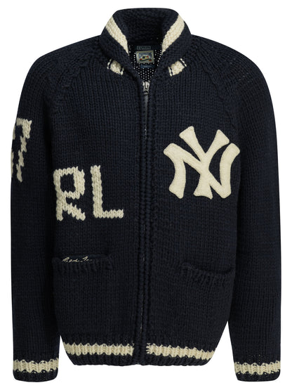 "Polo Ralph Lauren x New Yokr Yankees" Cardigan Knitwear
