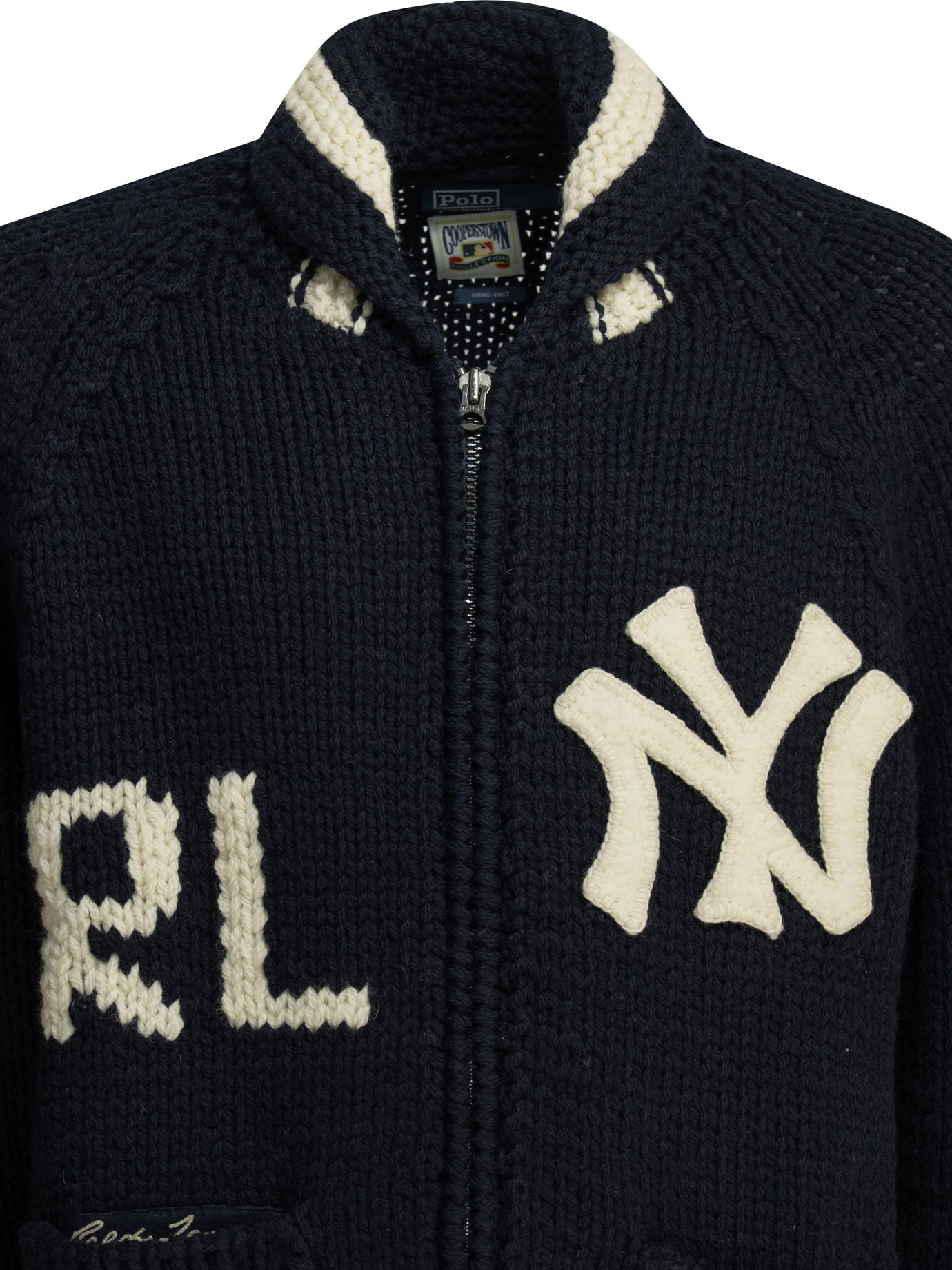 "Polo Ralph Lauren x New Yokr Yankees" Cardigan Knitwear