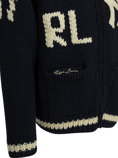 "Polo Ralph Lauren x New Yokr Yankees" Cardigan Knitwear