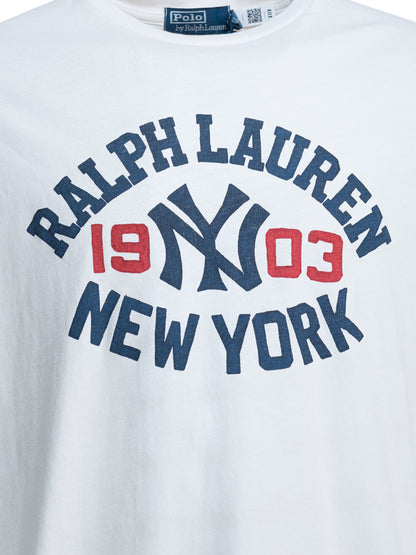 "Polo Raplh Lauren x New York Yankees" crewneck T-shirt. T-shirts