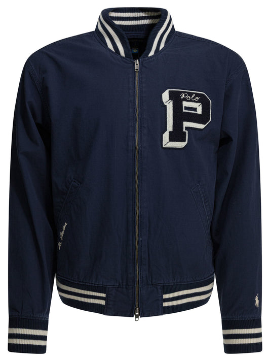 Bomber jacket with logo Jackets and Coats