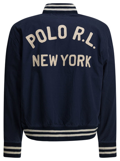 Bomber jacket with logo Jackets and Coats