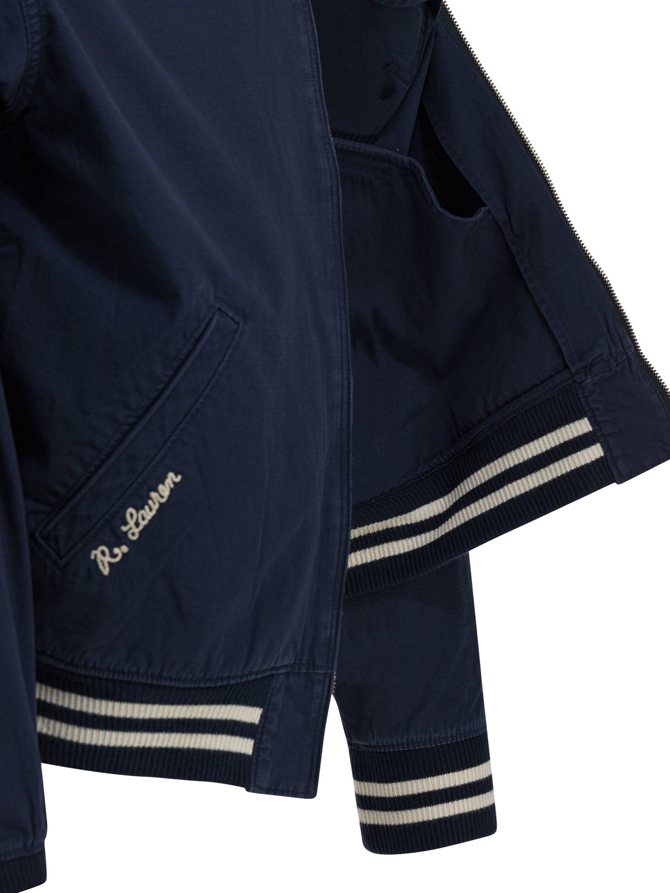 Bomber jacket with logo Jackets and Coats