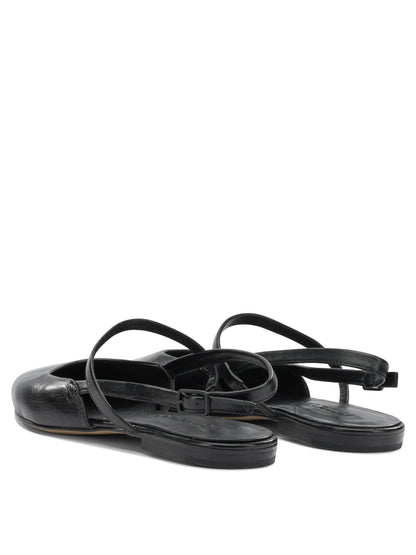 Ballerine slingback in pelle Ballerinas